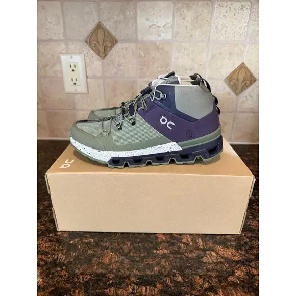 On Cloud Cloudtrax "Midnight/Glacier" Shoes Sz 7W/5.5M Brand New - Picture 3 of 5